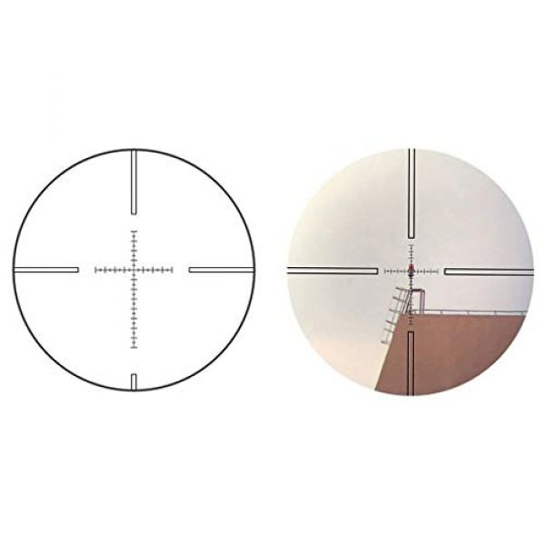 Vector Optics Rifle Scope 5 Vector Optics 4-16x50 Second Focal Plane (SFP) Riflescope with Red & Green Illuminated Reticle, 30mm Tube, 1/4 MOA Per Click Adjustment, Turret Lock System, Free Mount Rings, Honeycomb Sunshade