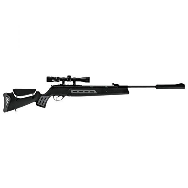 Hatsan Air Rifle 1 Hatsan Model 125SN Spring Combo .177cal Airgun, Black (HC125SN177)