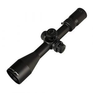 ohhunt Rifle Scope 1 ohhunt LR 4.5-27x50 SFIR Hunting Rifle Scope 30mm Tube Red Illumination Mil Dot Glass Etched Reticle with Mount Side Parallax Turrets Lock Reset
