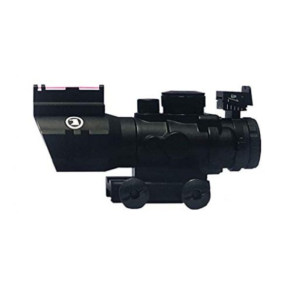 Osprey Global Rifle Scope 2 Osprey Global 4x32MD Standard Mil-Dot Scope, 4X 32mm, Matte Black