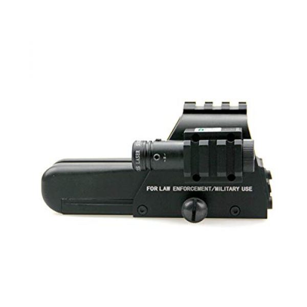 DJym Rifle Scope 3 DJym HD Close Range Fast Sight, Red Dot Sight 137x50x61mm with Rail is a Gift for Hunters