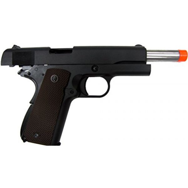 WE Airsoft Pistol 7 WE hi-capa 191 gas blowback full metal - black(Airsoft Gun)