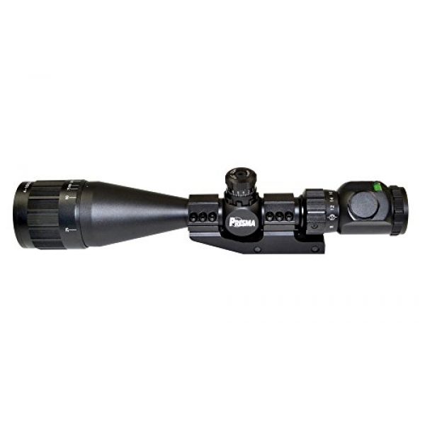 Presma Rifle Scope 4 PRESMA 4-16X50AOL EX Series Rifle Scope Second Focal Plane, Bundle with Caps & Mount