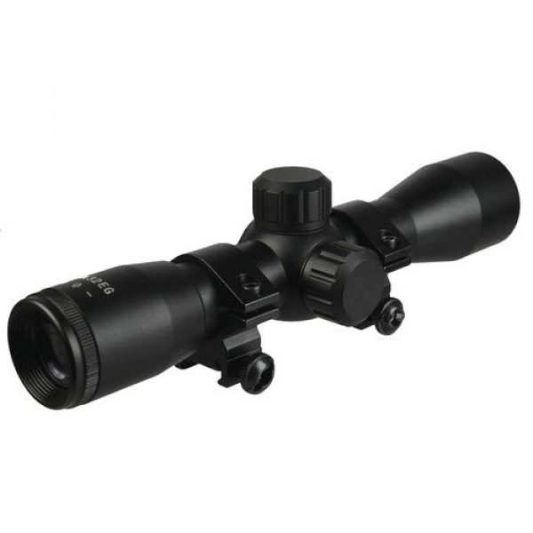 M1Surplus Rifle Scope 3 M1Surplus Compact Series 4x32 Rifle Scope with Ring Mounts Fits Weaver Picatinny Rails Fits Mossberg 715t MMR FLEX-22, Hi-Point Carbine, Kel-Tec SU16 SU22, Remington Model 597 Rifles