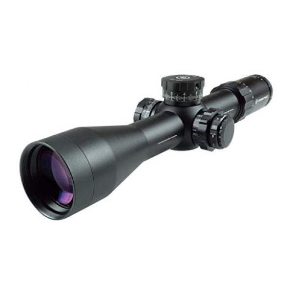 Crimson Trace Rifle Scope 1 Crimson Trace Optics Tactical 3-18x50mm MIL Rifle Scope with FFP and MR1-MIL Illuminated Reticle, 5 Series CTL-5318