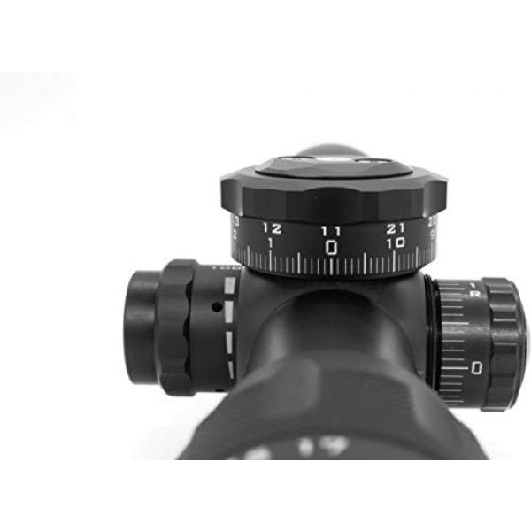 U.S. Optics Rifle Scope 4 U.S. Optics FDN-17X Riflescope, 3.2-17x50mm, 34mm Tube, FFP, JVCR Reticle, 1/10 MIL FDN 17X JVCR