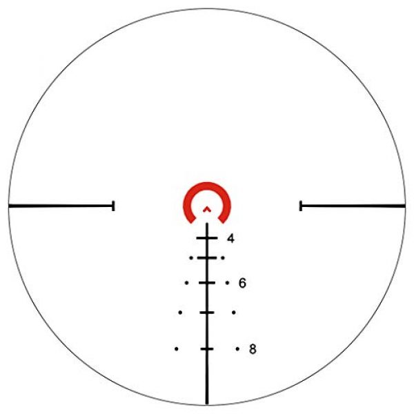 Vector Optics Rifle Scope 3 Vector Optics Continental 1-6x28 First Focal Plane (FFP) Riflescope with Red Illuminated Reticle, 34mm Tube, 1/10 MIL Per Click Adjustment, Zero-Stop and Turret Lock System, True 6X Zoom Factor
