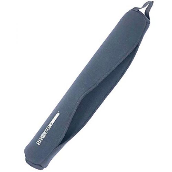 Scopecoat Rifle Scope 1 Scopecoat Neoprene Scope Cover 3mm Large 12.5 in x 42 mm (SCP10SC06BK)