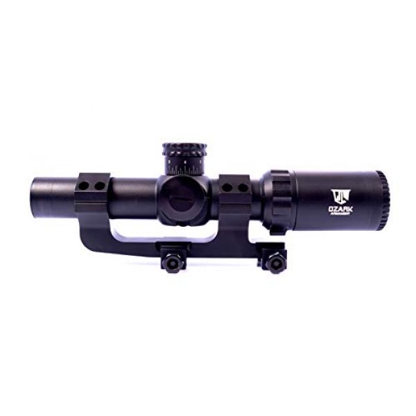 OZARK ARMAMENT Rifle Scope 2 OZARK ARMAMENT Razorback 1-6x24 SFP Rifle Scope Mil-Dot Reticle