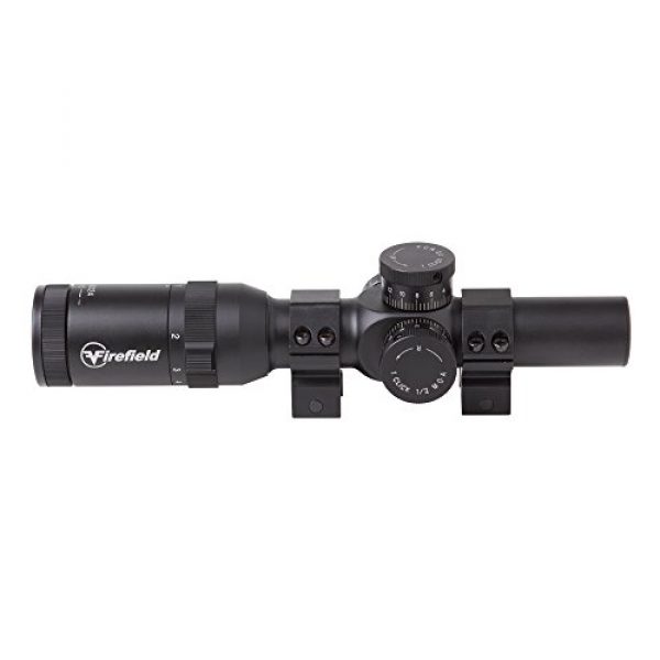 Firefield Rifle Scope 3 Firefield Close Combat 1-6x24 1st Focal Plane Illuminated Riflescope, Model:FF13022