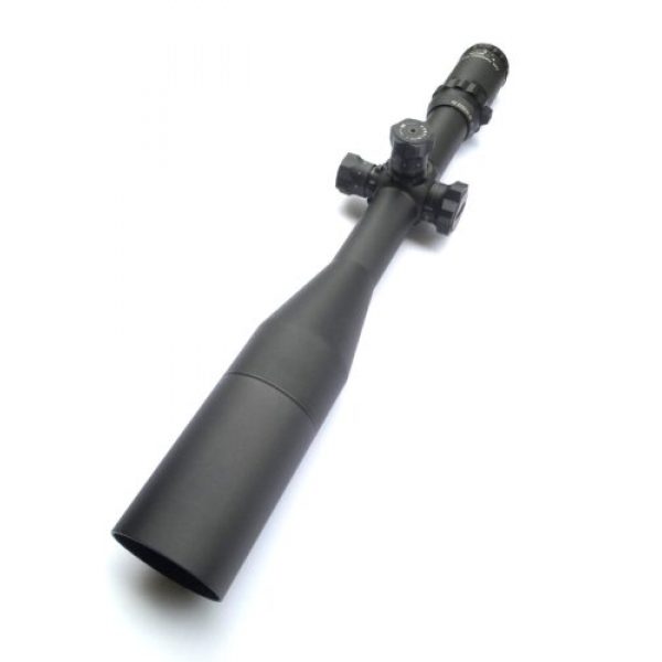 Ade Advanced Optics Rifle Scope 1 Ade Advanced Optics 6-25x56 35mm Long Range Rifle Scope Mil-dot Bar Side Focus