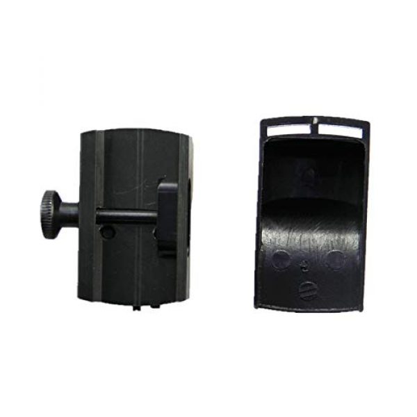 DJym Rifle Scope 5 DJym HD Outdoor Hunting Fast Red Dot Sight, Sight 2 Gears 22mm Rail (2 Packs)
