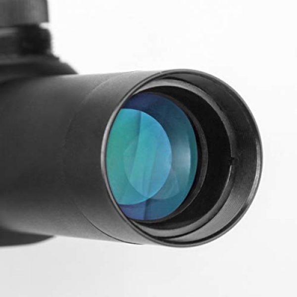 Edenberg Rifle Scope 5 Edenberg 1.5-5x20mm Duplex Crosshair Reticle 1-inch Tube Rifle Scope for Hunting and Tactical Shooting 100% Waterproof Fogproof Shockproof Construction with Wide Filed of View