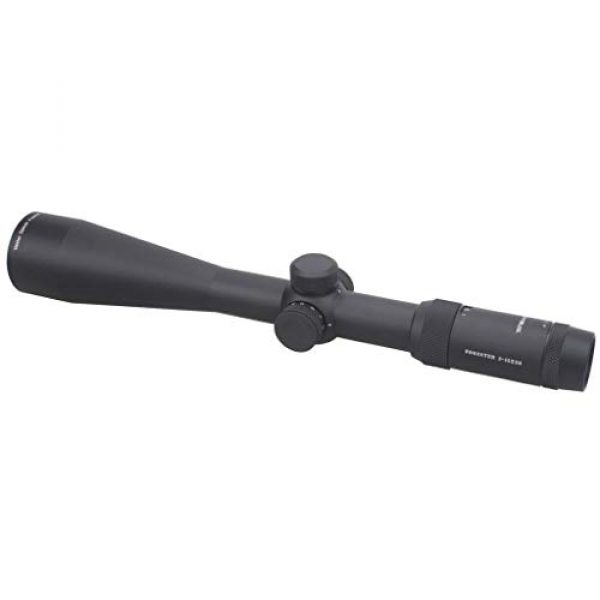 Vector Optics Rifle Scope 1 Vector Optics 3-15x50mm Second Focal Plane (SFP) 1/4 MOA Hunting Riflescope with Illuminated Dot Reticle, 30mm Mount Rings