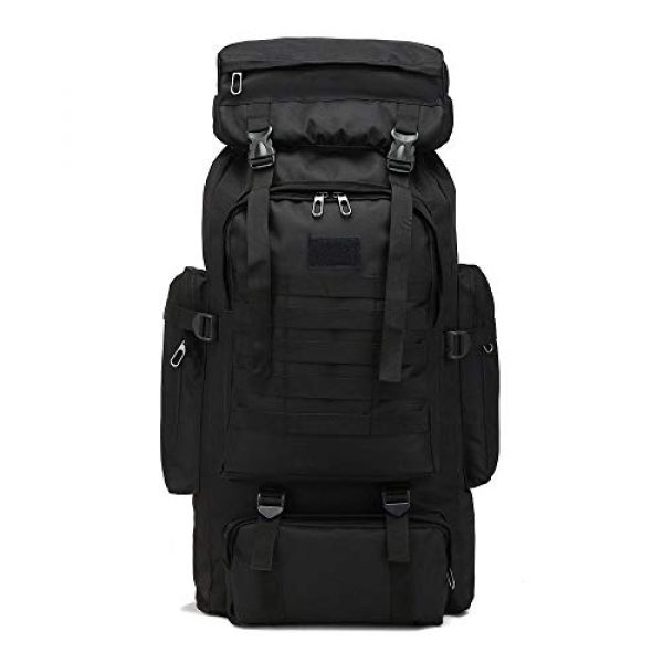 Suny Smiling Tactical Backpack 1 Suny Smiling Tactical Military Molle Backpack-High Capacity 80L Oxford Outdoor Camouflage Tactical Hiking/Camping/Hunting/Trekking/Climbing Waterproof Backpack for Men#7434