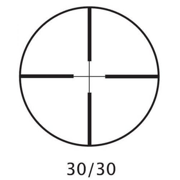 Barsaka Rifle Scope 5 New Barska 3-9x40mm 30/30Rifle Scope with Rings, Silver