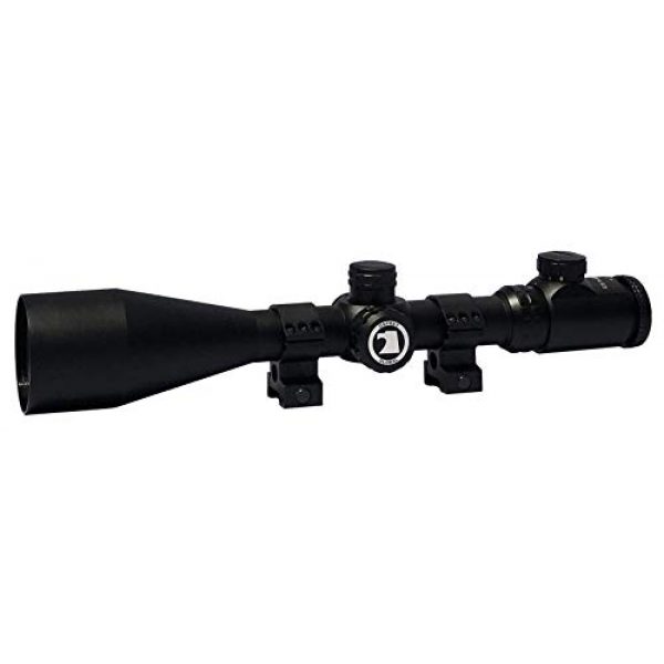 Osprey Global Rifle Scope 1 Osprey Global ES8-32X56MDG Elite Series Mil-Dot Glass Etched Lit Reticle Scope, 8-32x 56mm, Matte Black (8-32x 56mm)