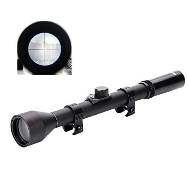 Luger Rifle Scope 1 Luger Tactical 4X Rifle Scope Hunting Shooting Outdoor Sports Game Toy Accessories