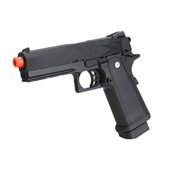 BULLDOG AIRSOFT Airsoft Pistol 2 Airsoft HI-CAPA 4.3 Green Gas Pistol with Free Speed Loader BBS and Gun Case [Airsoft Blowback]