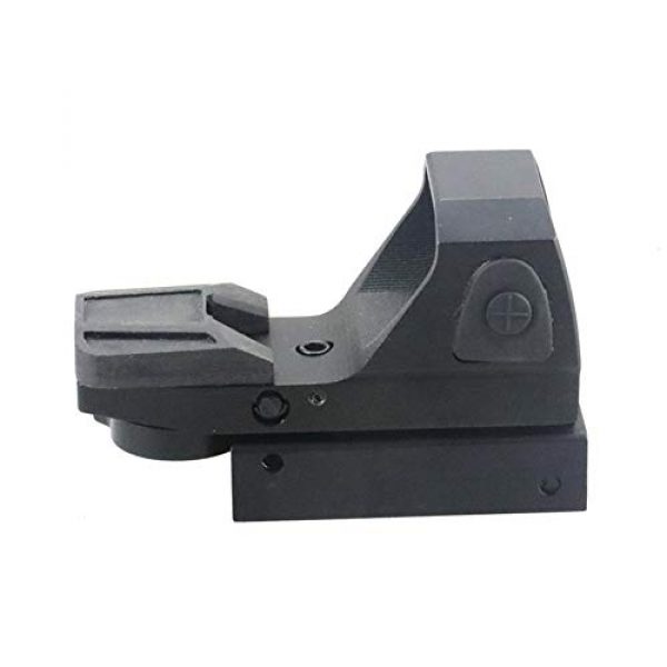 DJym Rifle Scope 3 DJym Button Red Dot Sight, Shockproof Stable Rifle Scope Suitable for Hunting Games