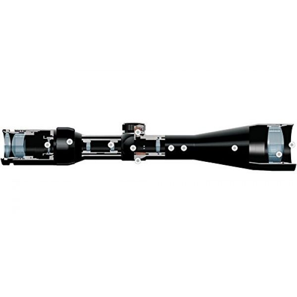 Hawke Rifle Scope 5 Hawke Vantage 4-16x44 SF Riflescope, 1 in, 1/2 Mil Dot (14161)