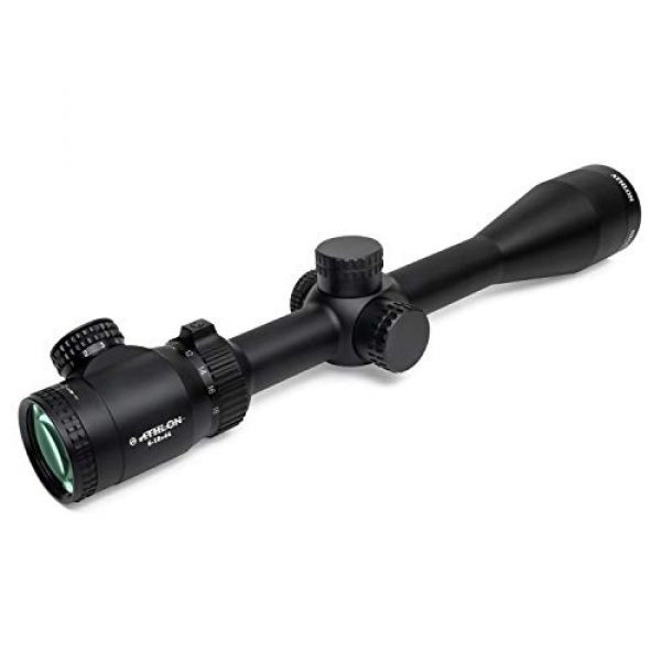 Wearable4U Rifle Scope 3 Athlon Optics Neos 6-18x44, Capped, Side Focus, 1 inch, SFP Riflescope with Included Wearable4U Lens Cleaning Pen and Lens Cleaning Cloth Bundle