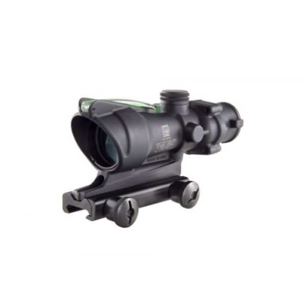 Trijicon Rifle Scope 4 Trijicon TA31-D-100290 ACOG 4x32 Dual Illuminated Green Chevron M193 Ballistic with TA51 Mount