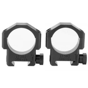 Badger Rifle Scope 1 Badger Ring, Fits Picatinny, Alloy, High Height, Black 30617