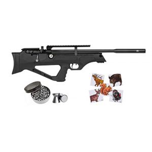 Hatsan Air Rifle 1 Hatsan FlashPup New QE Air Rifle with Pack of Pellets and 100x Paper Targets Bundle