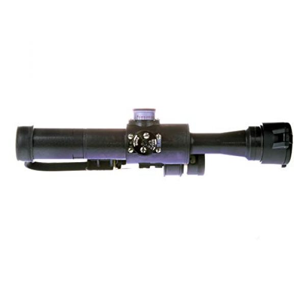 BelOMO Rifle Scope 6 BelOMO POSP 4x24 T. Optical Rifle Scope. Russian Side Mount. 400m Rangefinder. 1 MOA. Combloc