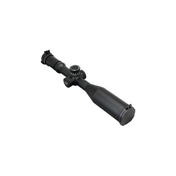 NightForce Rifle Scope 2 Nightforce Optics 5-25x56 ATACR F1 Series Riflescope, Matte Black with DigIllum Illuminated FFP TReMoR3 Reticle, 34mm Tube Diameter, .1 Mil-Radian, Side Parallax Focus