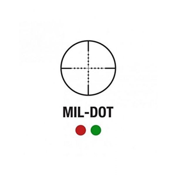Aim Sports Rifle Scope 3 Aim Sports JLML3940G Tactical 3-9x 40mm Obj 36.6-13.6 Ft @ 100 Yds FOV 1 Tube