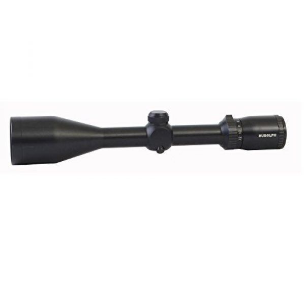 Rudolph Optics Rifle Scope 1 Rudolph Optics Hunter H1 4.5-14 x 44 25mm Riflescope Tube with T2 Reticle, Black