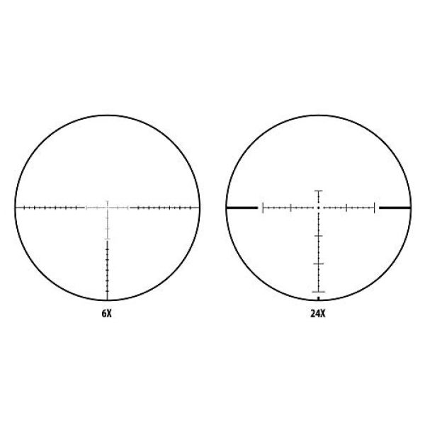 Monstrum Rifle Scope 5 Monstrum Alpha Series 6-24x50 First Focal Plane FFP Rifle Scope with Parallax Adjustment | ME308 Extended Offset Scope Mount | Flat Dark Earth | Bundle