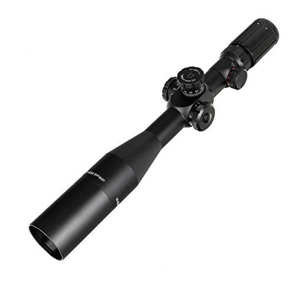 ohhunt Rifle Scope 1 ohhunt FFP Rifle Scopes 4-14X44 SFIR First Focal Plane Side Parallax Glass Etched Reticle RG Illuminated Hunting Scope