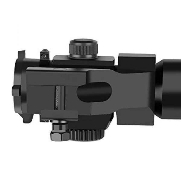 Beileshi Rifle Scope 7 Beileshi 1x30 Red/Green Dot Sight, Sight with Fiber and Honeycomb Sunshade