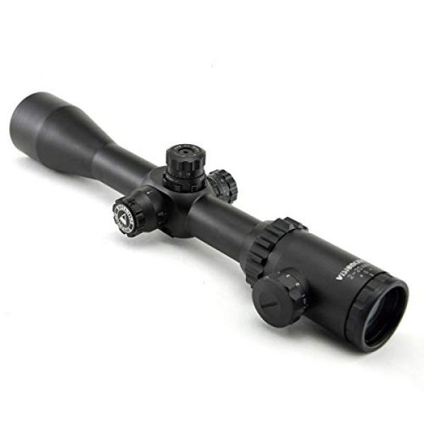 Visionking Rifle Scope 3 Visionking Rifle Scope 2-20x44 Riflescope 10 Times Zoom Side Focus Mil-dot Hunting Tactical Rifle scopes Color Black (Same, High)