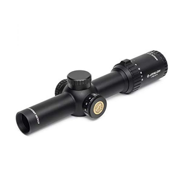 Wearable4U Rifle Scope 3 Wearable4U Athlon Optics Argos BTR GEN2 1-8x24 30mm, SFP IR MOA Reticle Riflescope with Included Extra Battery CR2032 Lens Cleaning Pen and Lens Cleaning Cloth Bundle