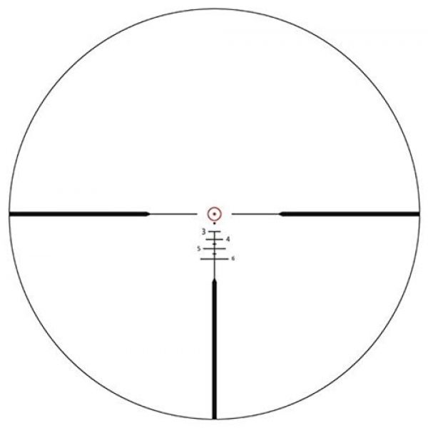Vanguard Rifle Scope 5 VANGUARD Endeavor RS VII 1-7x44 30mm Riflescope, Dispatch TAC Reticle, Illuminated