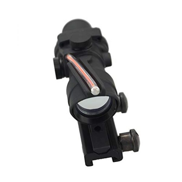 DJym Rifle Scope 4 DJym 4x32 AOCG Optical HD Sight Waterproof Shockproof Fiber Optic Sight