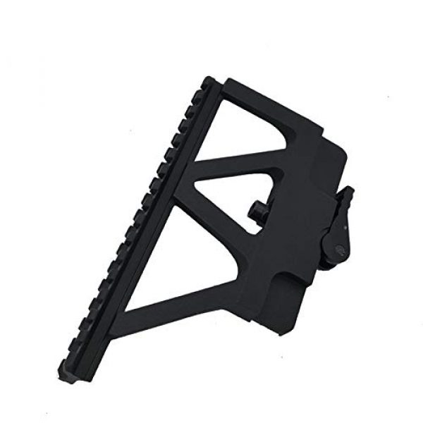 DJym Rifle Scope Mount 5 DJym Scope Universal Side Rail Aluminum Alloy 20Mm Suitable for All Kinds of Sights Rail