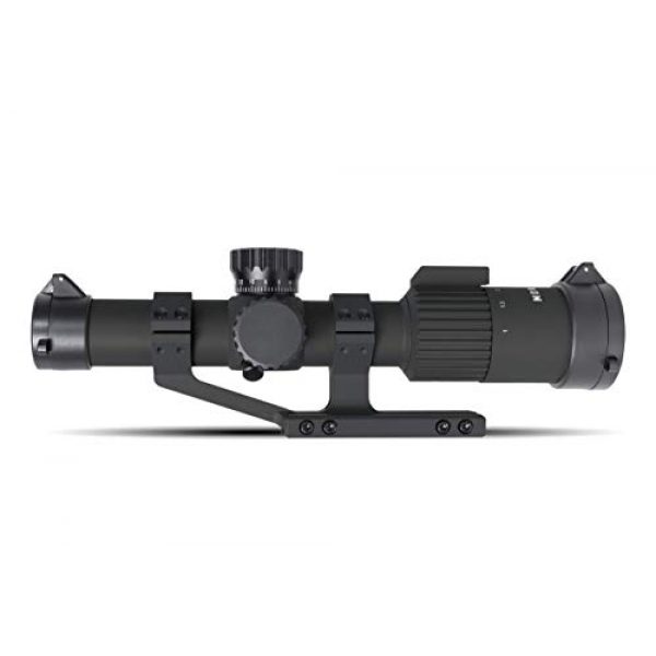 Monstrum Rifle Scope 2 Monstrum G3 1-4x24 First Focal Plane FFP Rifle Scope | ZR305 H-Series Offset Scope Mount | Bundle