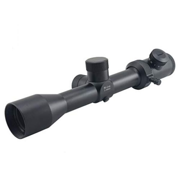 Hi-Lux Optics Rifle Scope 2 Hi-Lux Optics PentaLux Tac-V 2-10 with Illuminated Reticle, Green