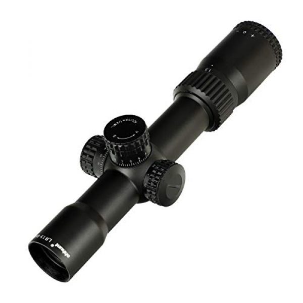 ohhunt Rifle Scope 1 ohhunt LR 1.5-8X28 IR Compact Riflescope Red Illumination Mil Dot Glass Etched Reticle Riflescope Tactical Optical Sights 30mm Tube