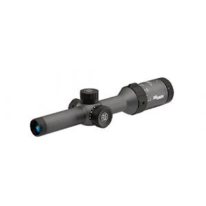 Sig Sauer Rifle Scope 1 Sig Sauer Whiskey 5 1-5x20 SFP Standard Duplex Illuminated Riflescope, 1"