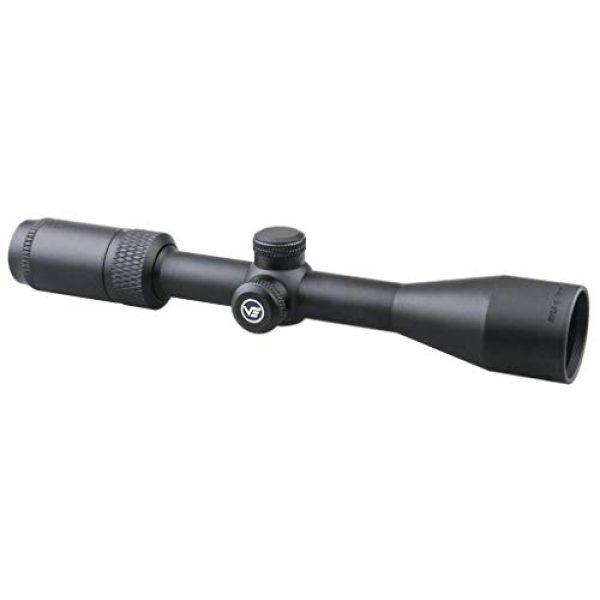 Vector Optics Rifle Scope 6 Vector Optics Matiz 3-9x40 Second Focal Plane (SFP) Tactical Riflescope, 25.4mm Tube, 1/4 MOA Per Click Adjustment, Edge-to-Edge Image, Free Mount Rings, Lens Caps