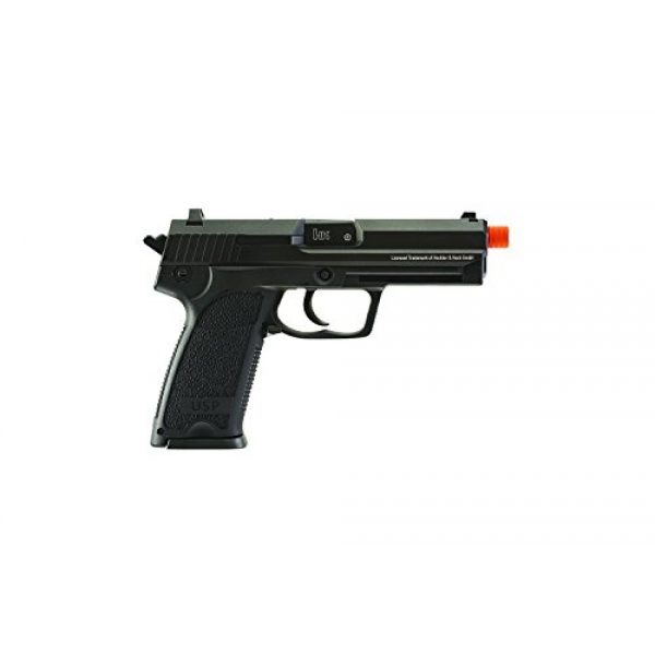 Elite Force Airsoft Pistol 3 Elite Force HK Heckler & Koch USP 6mm BB Pistol Airsoft Gun, Blowback Action, Black, One Size (2275043)