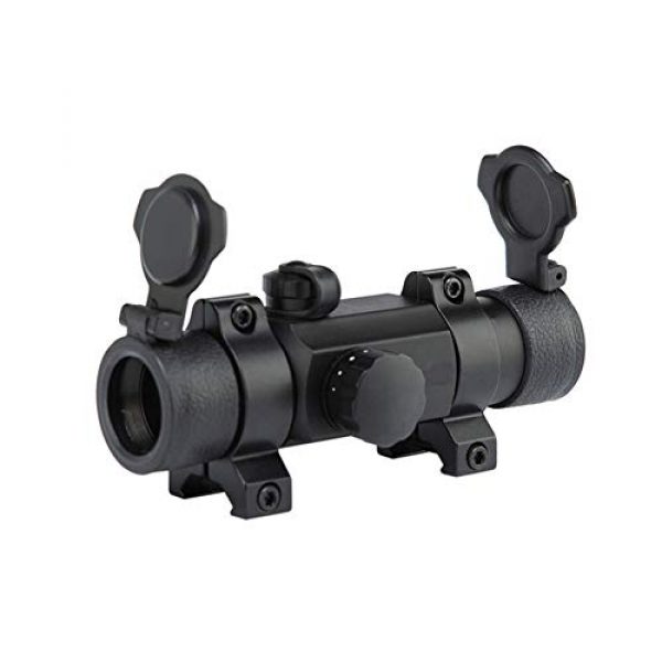 DJym Rifle Scope 2 DJym Non-Magnification Speed Sight Mirror HD Red Dot Aiming Blue Film Shockproof Waterproof Inner Red Dot Sight