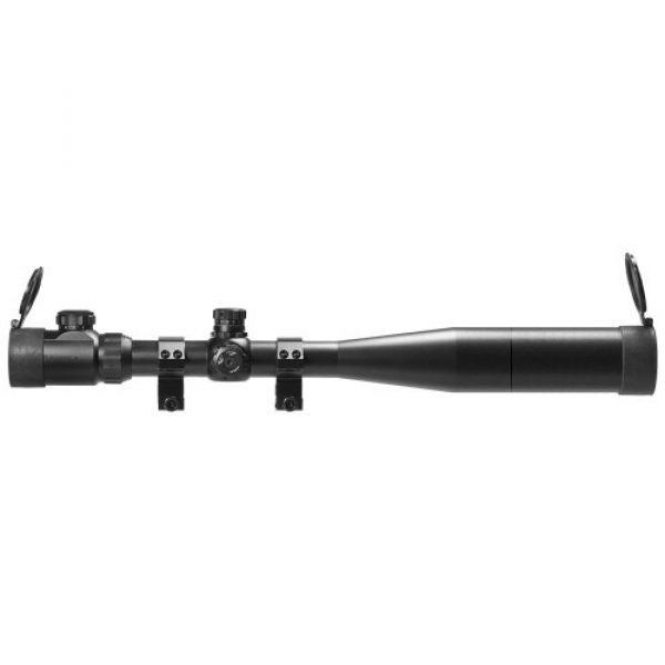 BARSKA Rifle Scope 5 Barska 6-24x60mm IR ST Rifle scope 30mm (Black)
