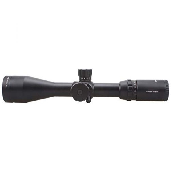 Vector Optics Rifle Scope 4 Vector Optics Everest 3-18x50mm Gen II 1/4 MOA Tactical Riflescope with Long Eye Rilief, Free 30mm Mount Rings, Free Honeycomb Sunshade and Free Flip-up Lens Cover (Matte Black)
